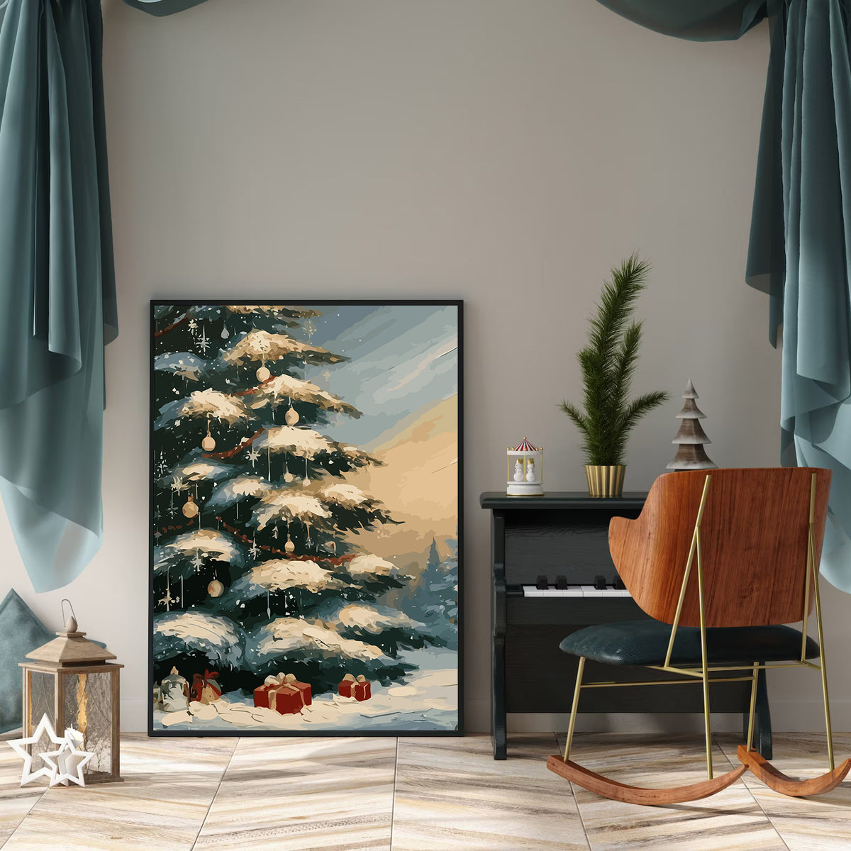 Pictura pe Numere – Magie De Craciun 6171