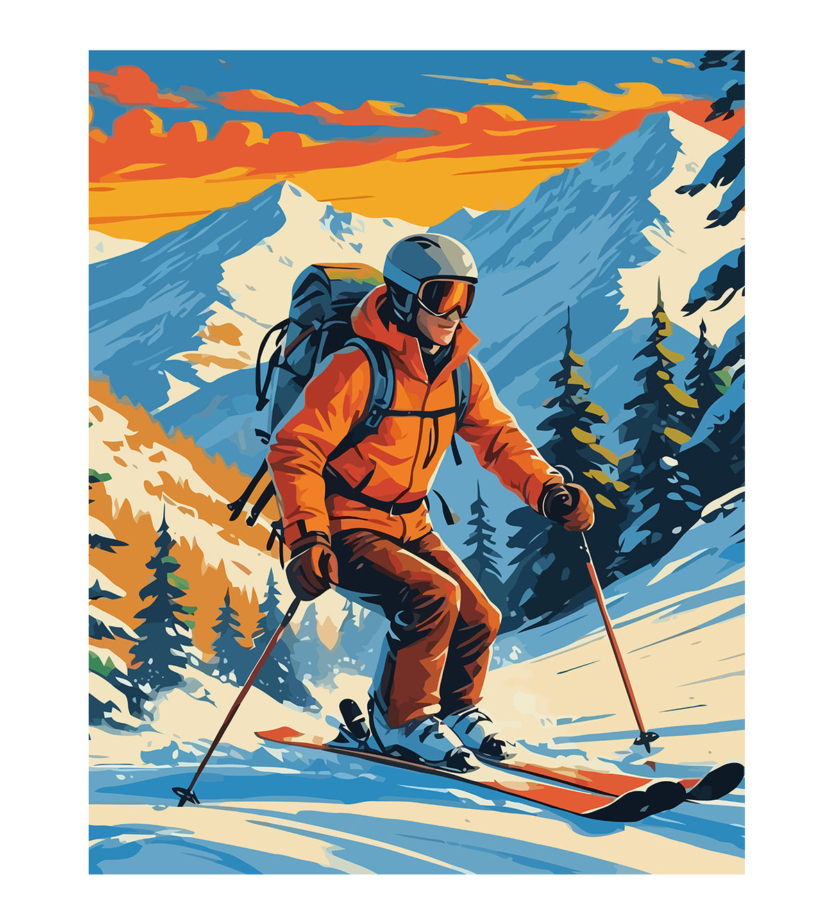 Pictura pe Numere – Activitati De Iarna 6172