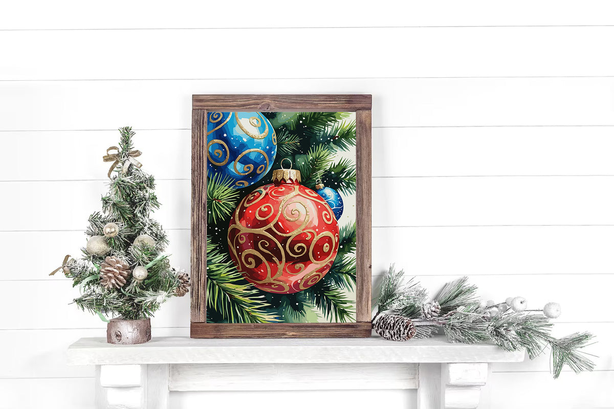 Pictura pe Numere – Decoratiuni De Craciun 6175