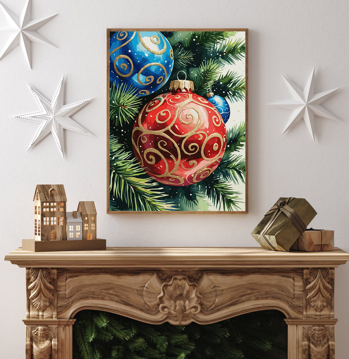 Pictura pe Numere – Decoratiuni De Craciun 6175