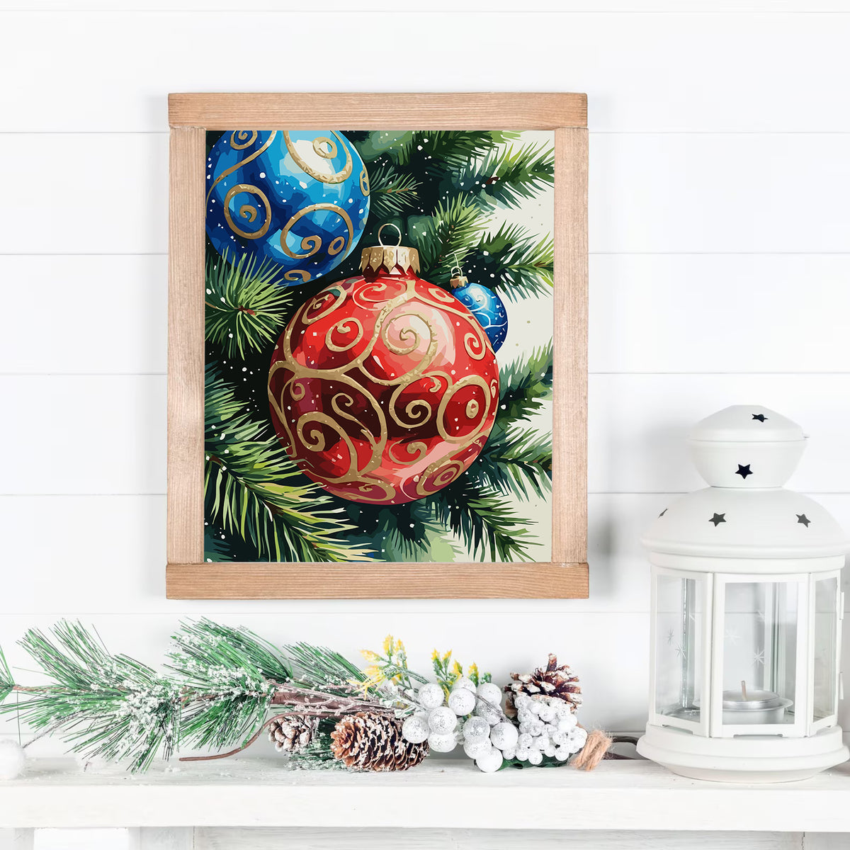 Pictura pe Numere – Decoratiuni De Craciun 6175