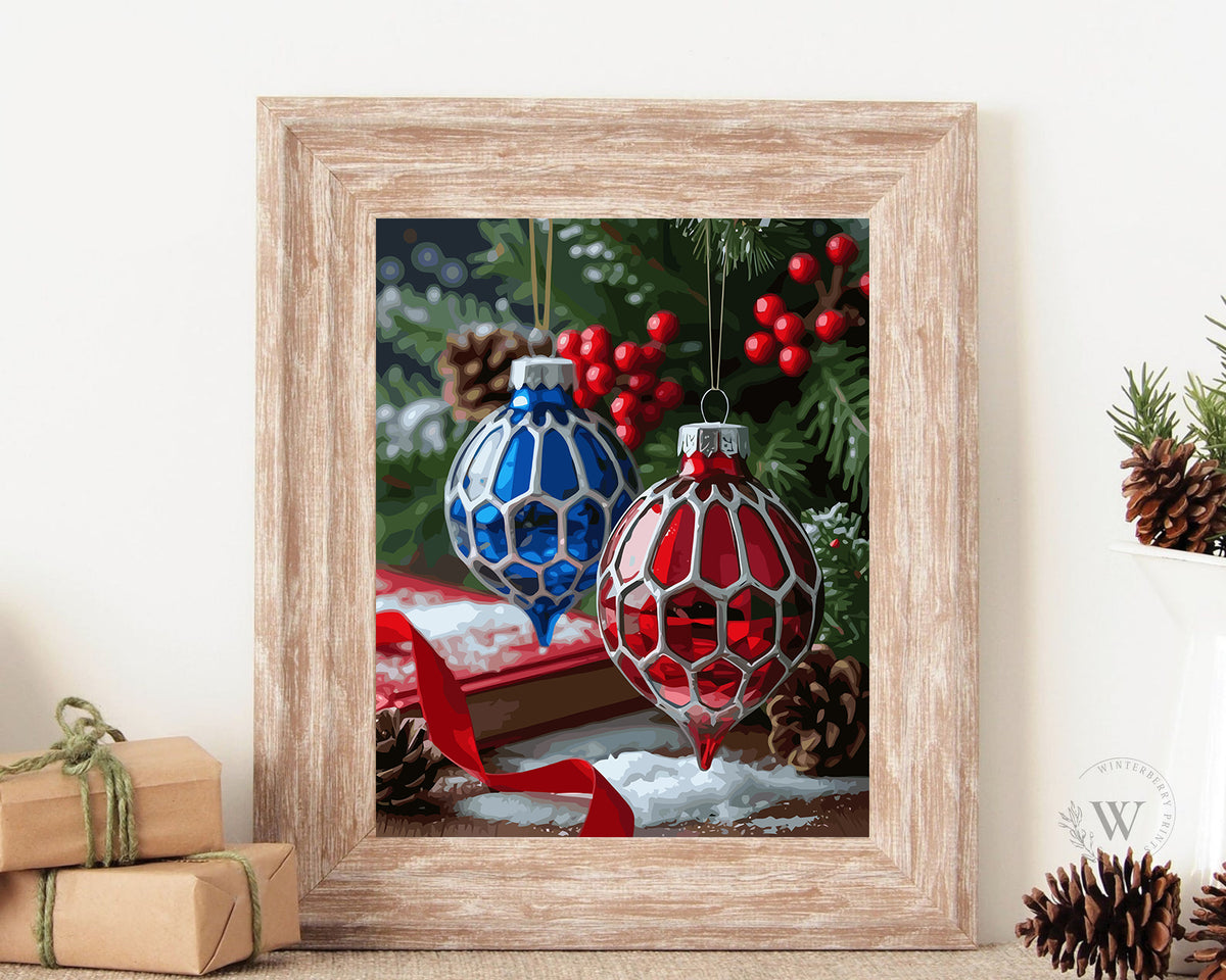 Pictura pe Numere – Decoratiuni De Craciun 6185