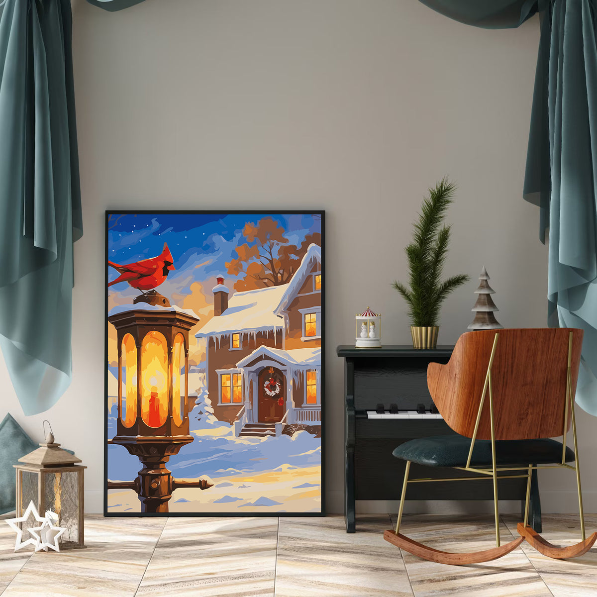 Pictura pe Numere – Iarna in Oras 6189