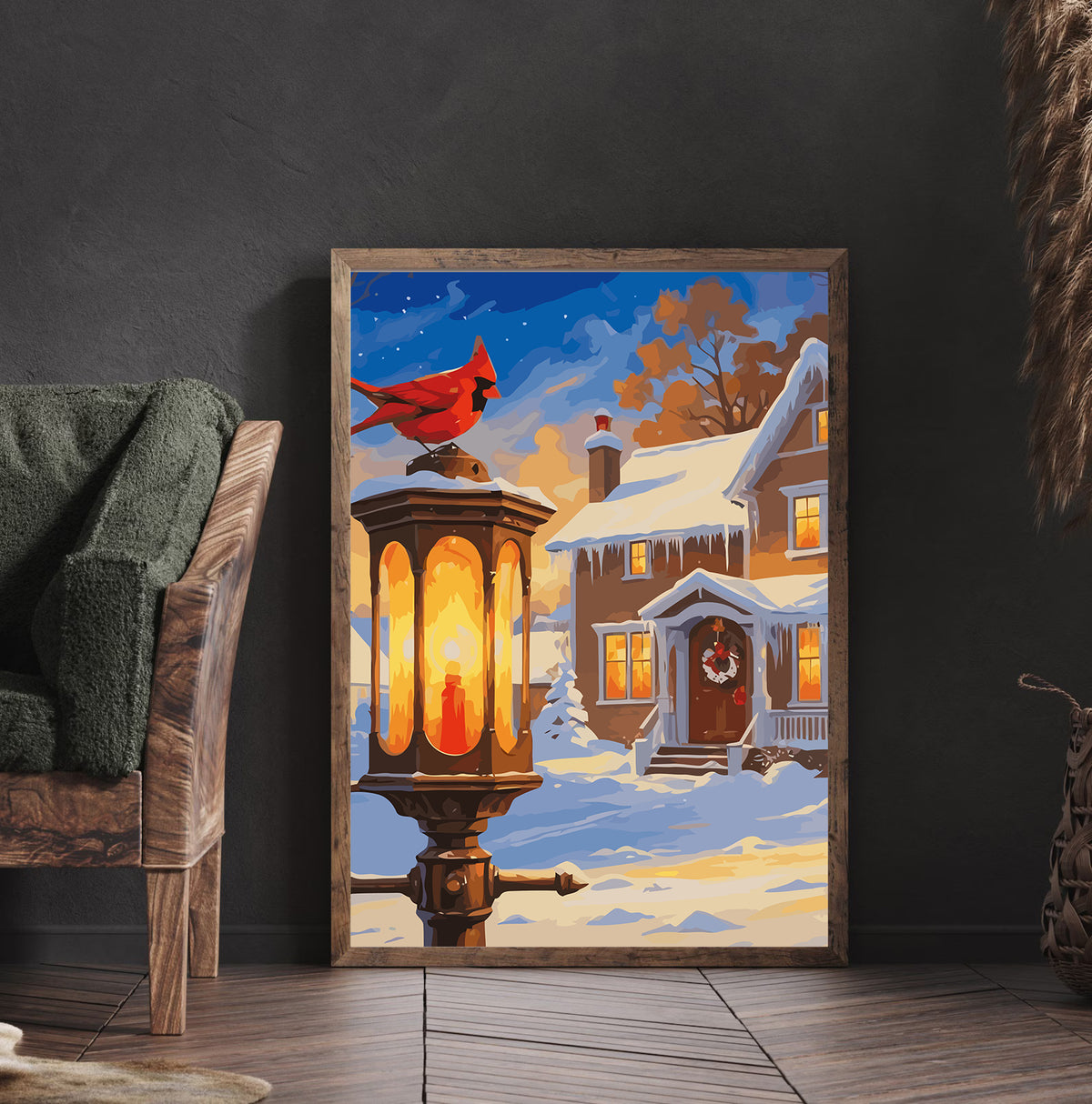 Pictura pe Numere – Iarna in Oras 6189