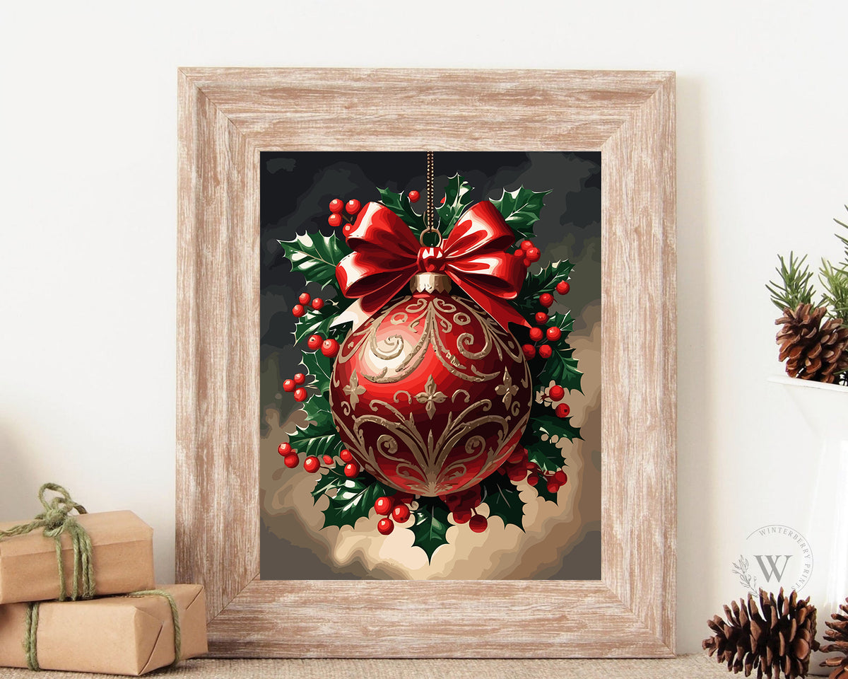Pictura pe Numere – Decoratiuni De Craciun 6202
