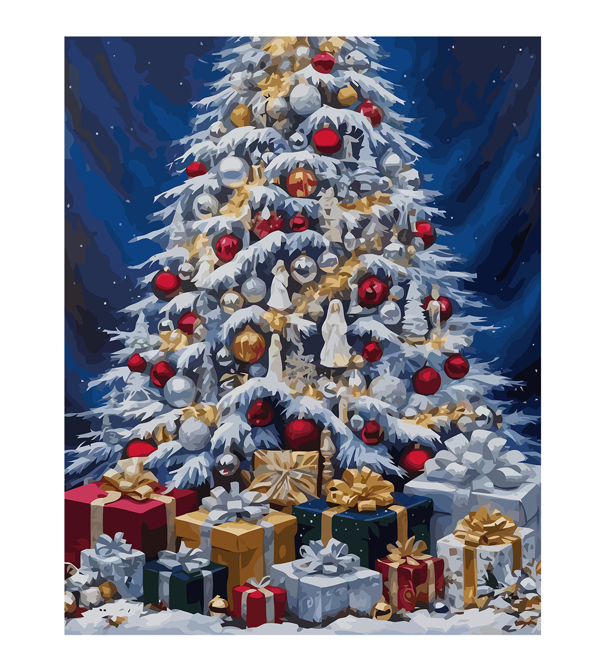 Pictura pe Numere – Brad De Craciun 6205