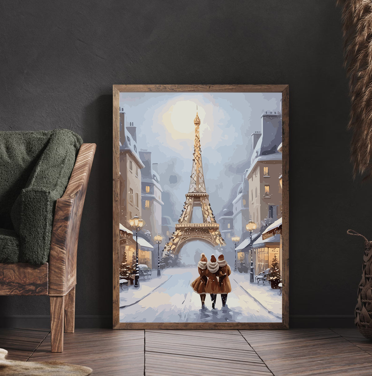 Pictura pe Numere – Iarna in Paris 6210