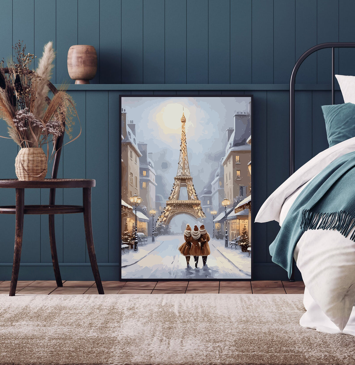 Pictura pe Numere – Iarna in Paris 6210