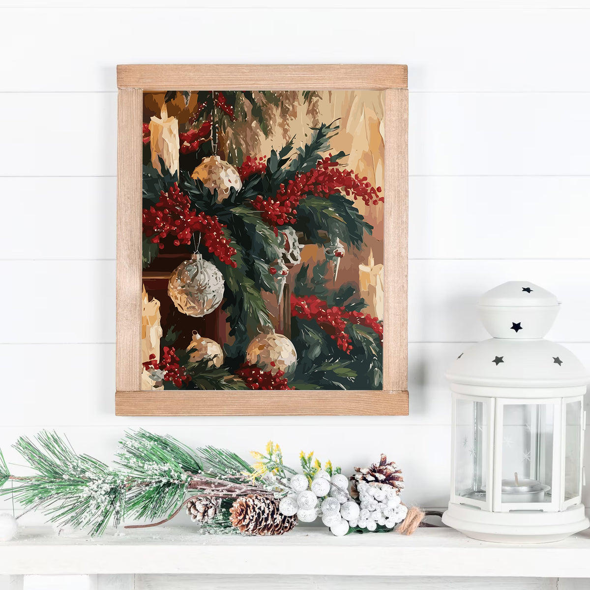 Pictura pe Numere – Decoratiuni De Craciun 6214