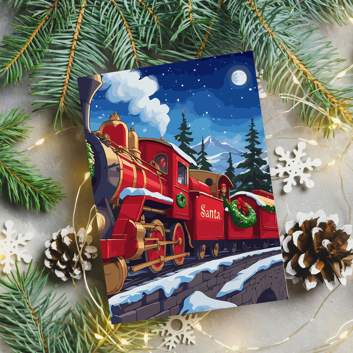 Pictura pe Numere – Santa Express 6215