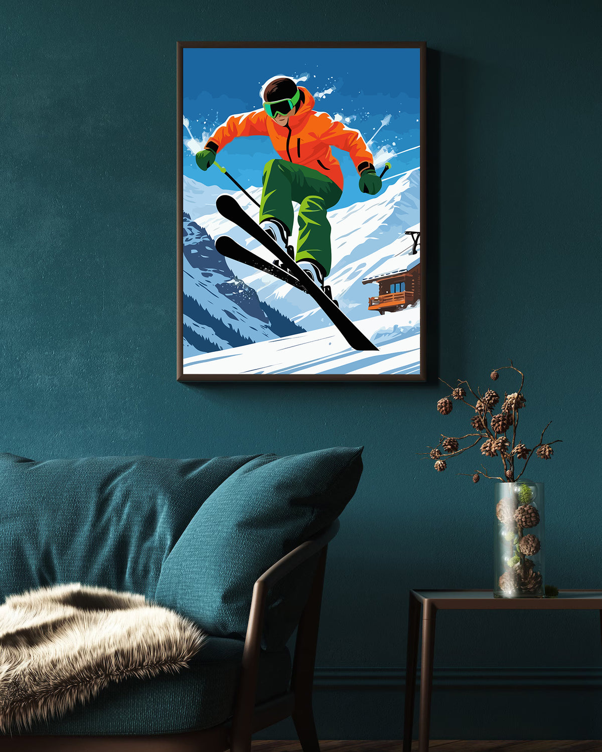 Pictura pe Numere – Sport De Iarna 6219