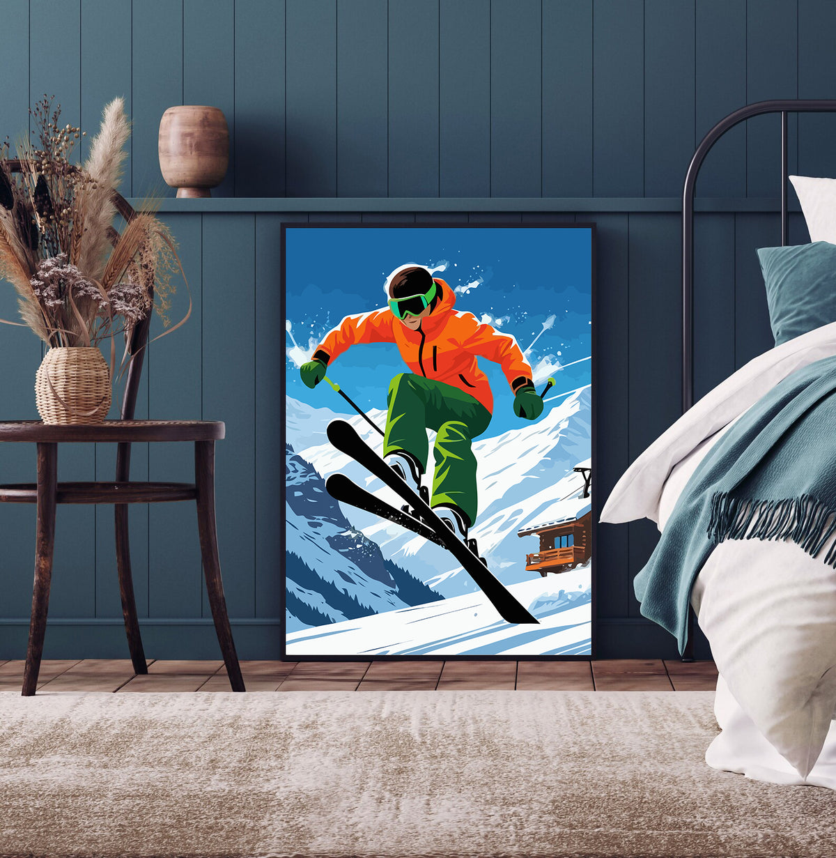 Pictura pe Numere – Sport De Iarna 6219