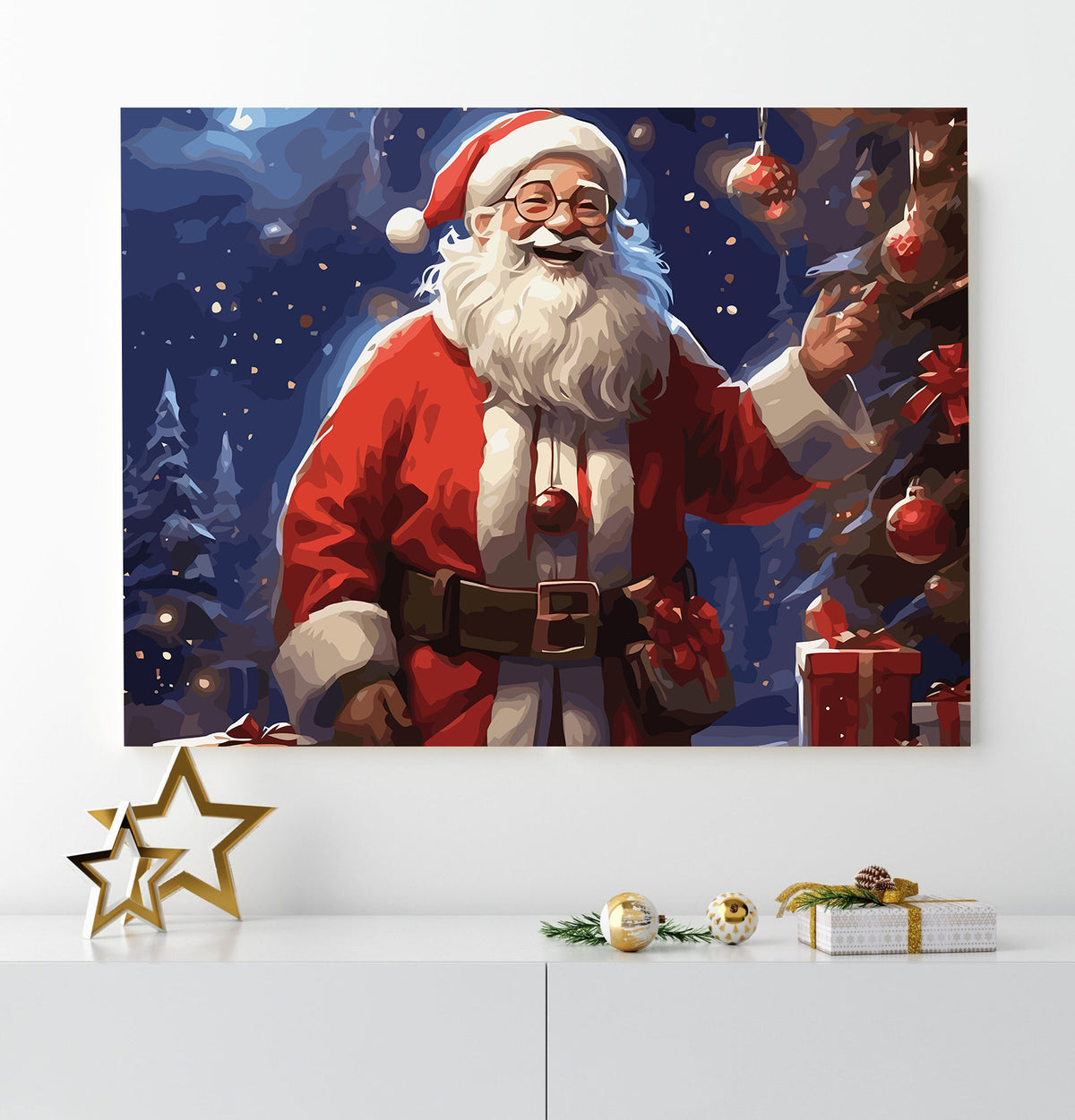 Pictura pe Numere – Mos Craciun 6225