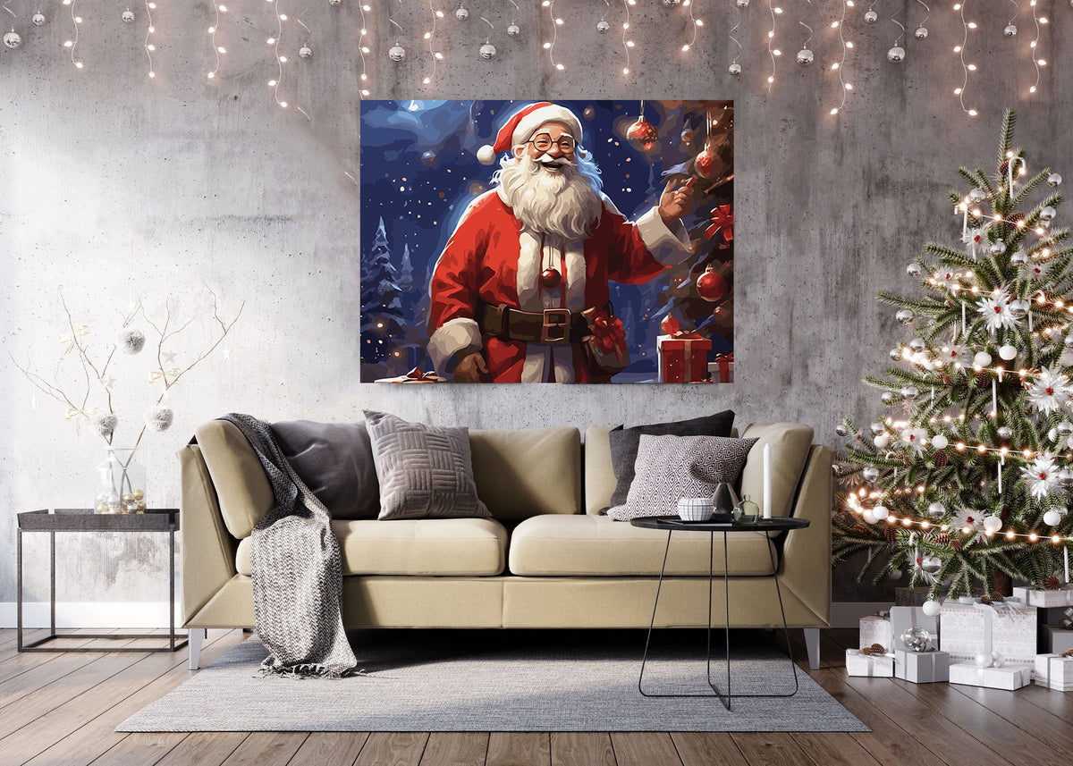 Pictura pe Numere – Mos Craciun 6225