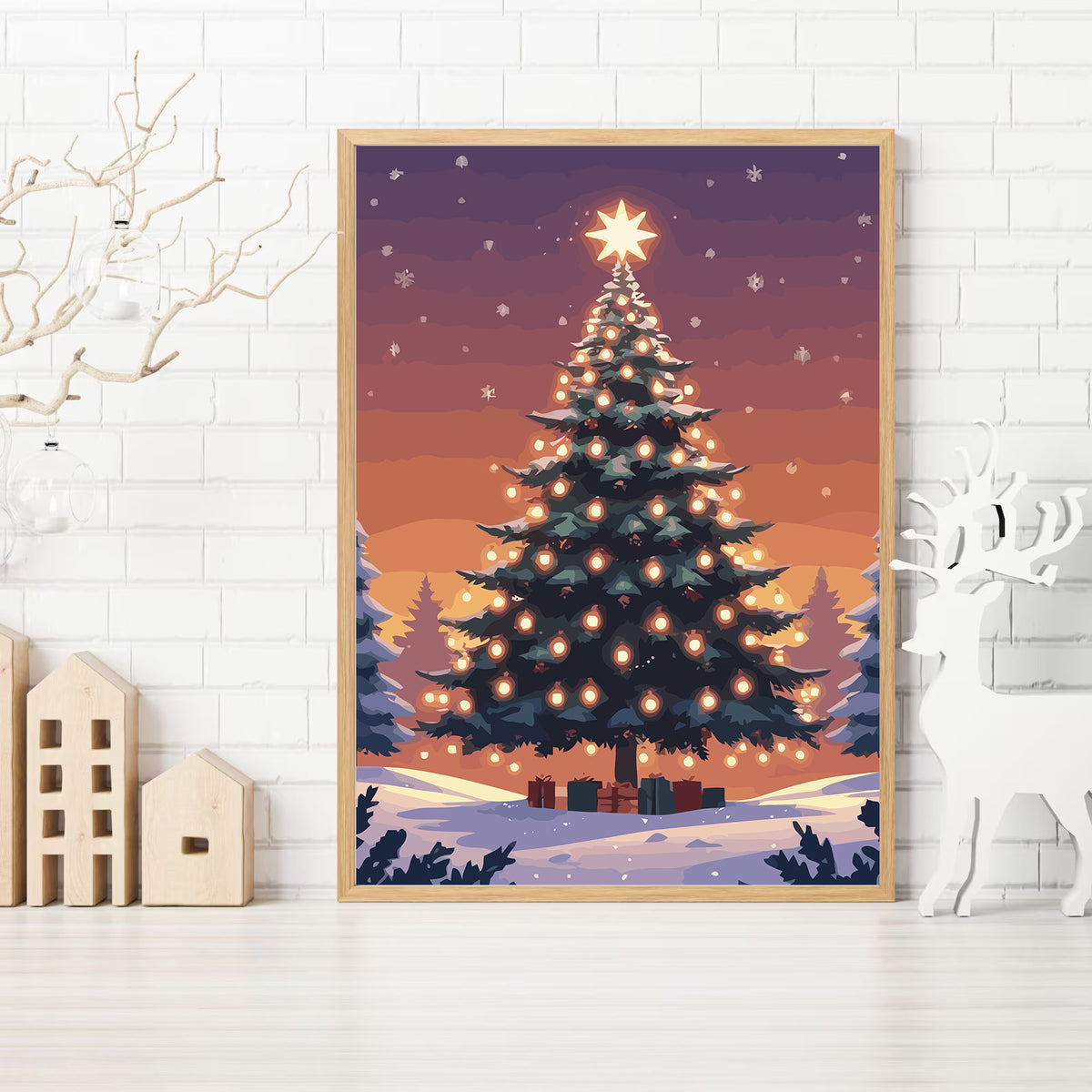 Pictura pe Numere – Brad De Craciun 6226