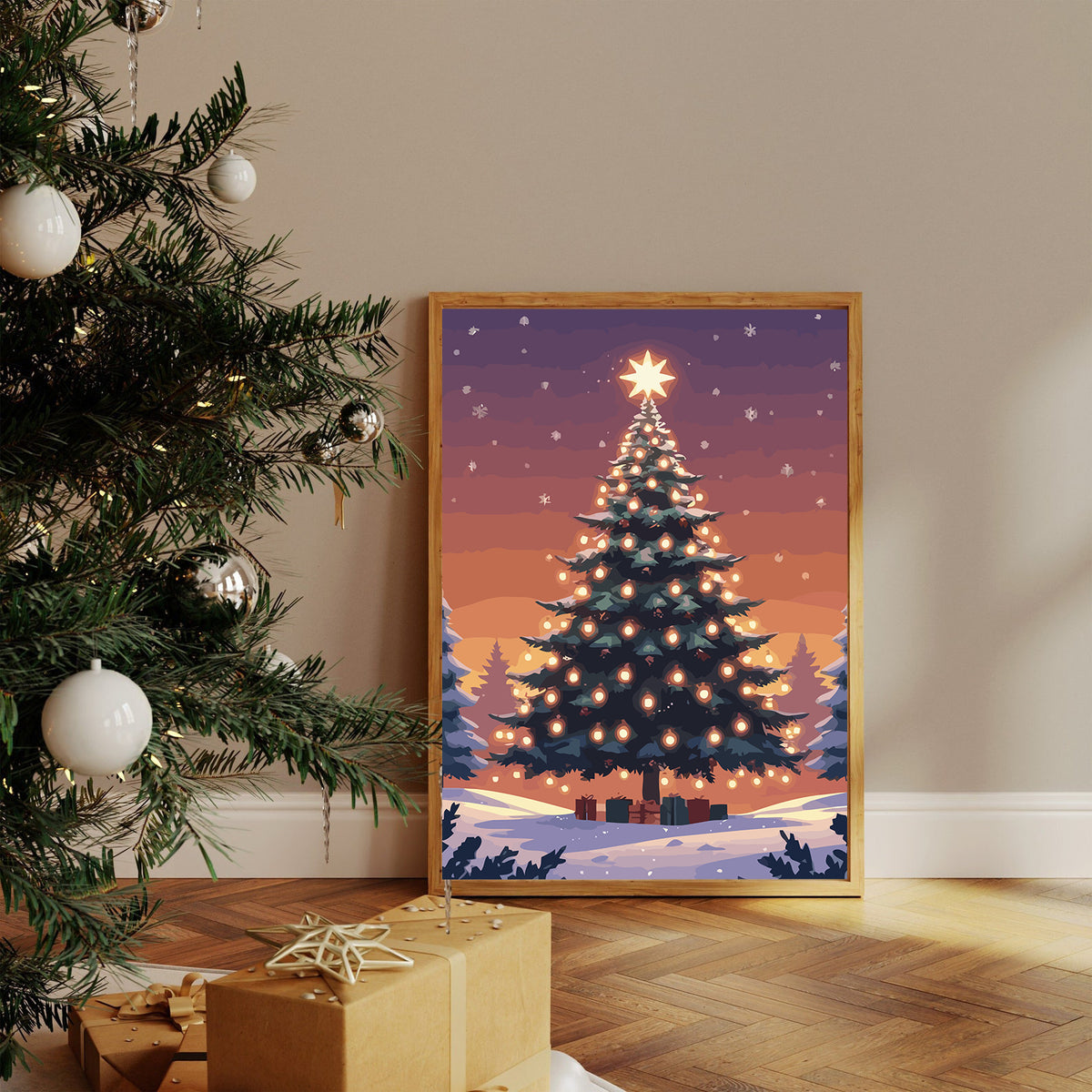 Pictura pe Numere – Brad De Craciun 6226
