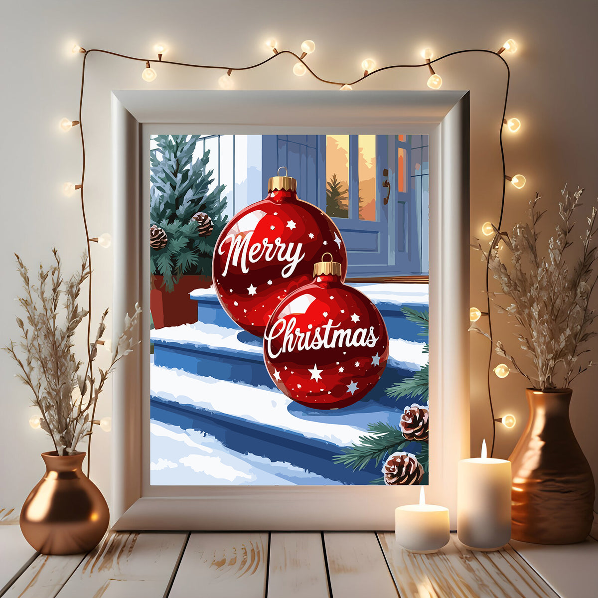Pictura pe Numere – Merry Christmas 6228