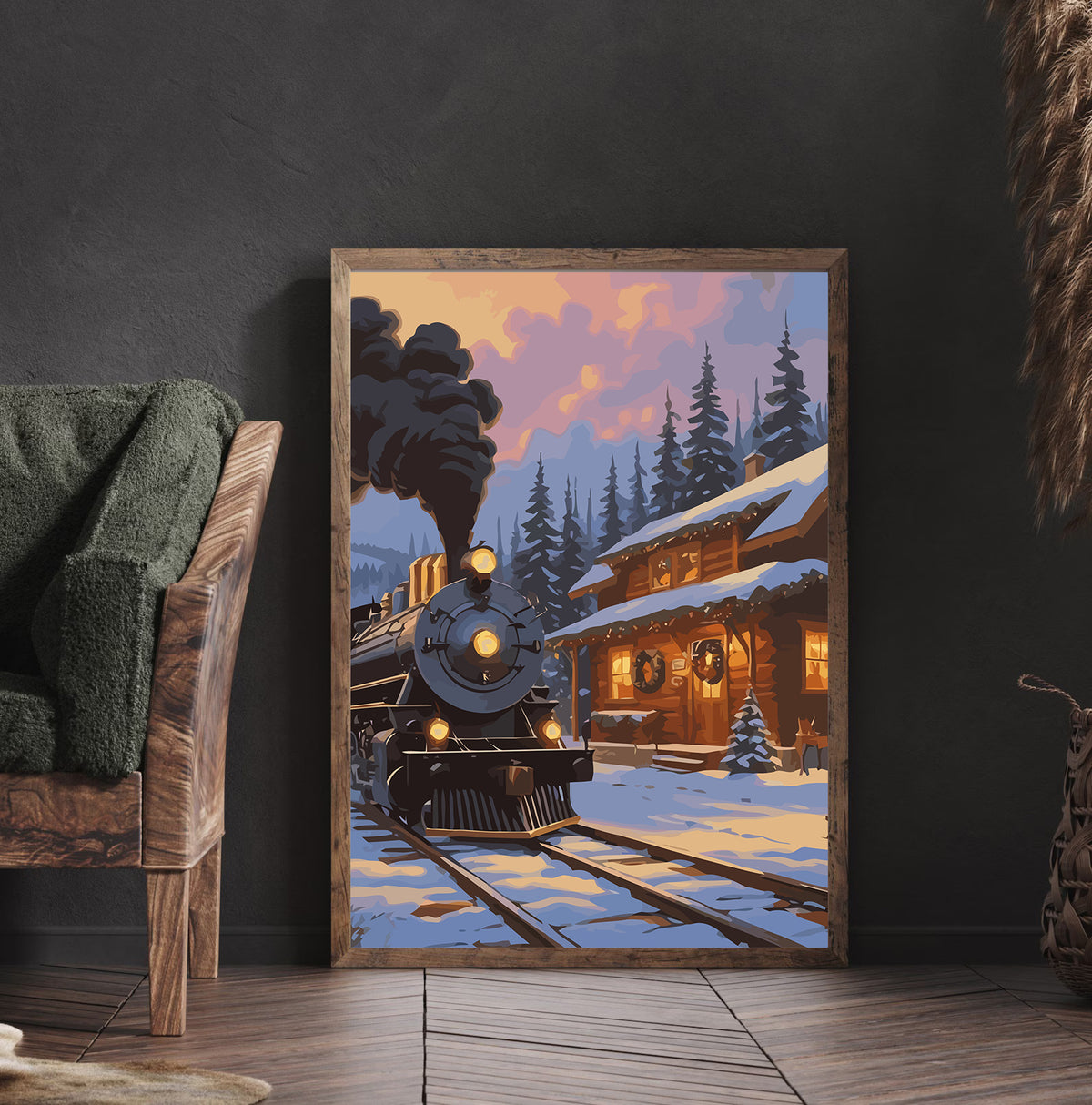 Pictura pe Numere – Trenul Polar 6230