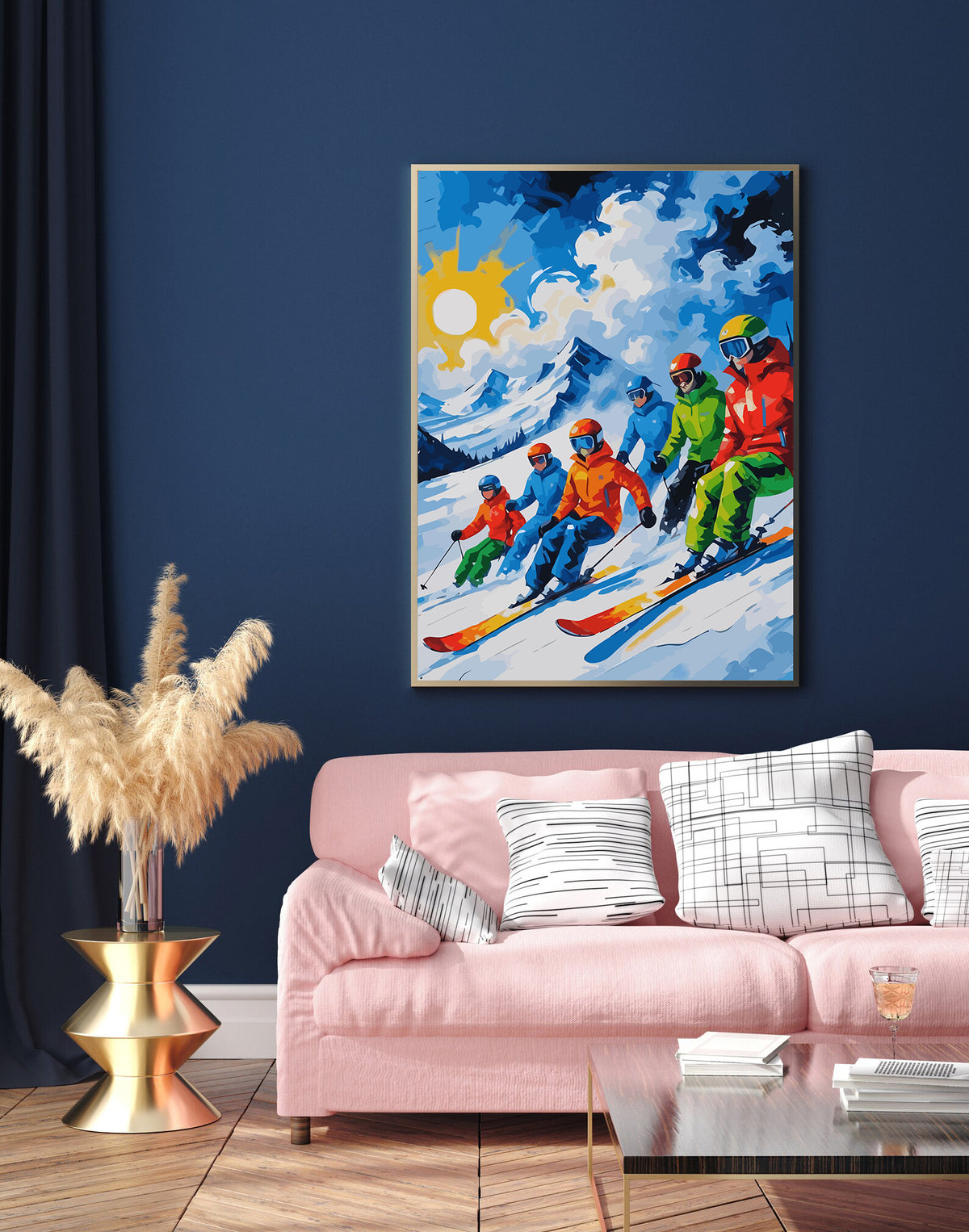 Pictura pe Numere – Sport De Iarna 6233