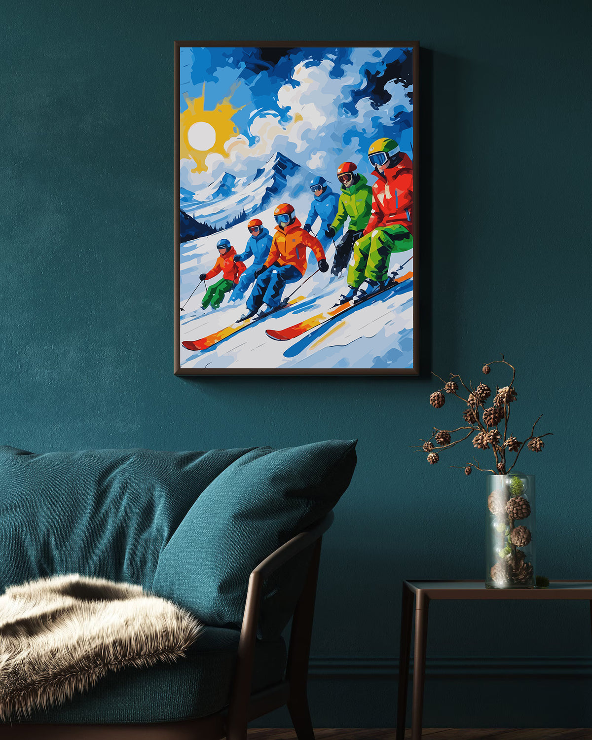 Pictura pe Numere – Sport De Iarna 6233