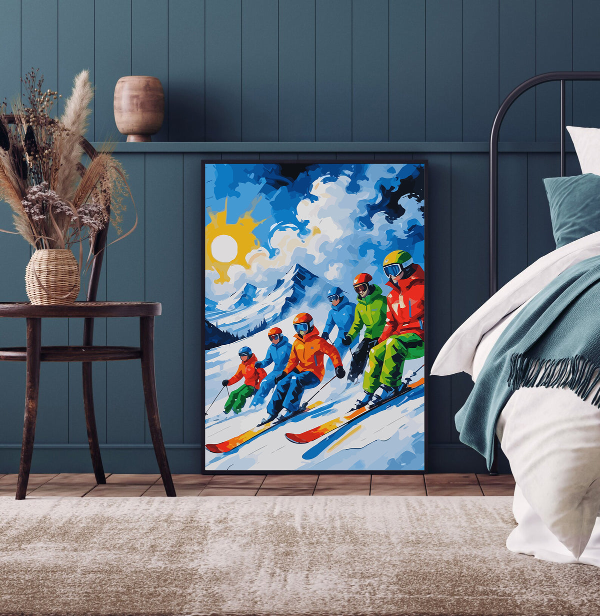 Pictura pe Numere – Sport De Iarna 6233