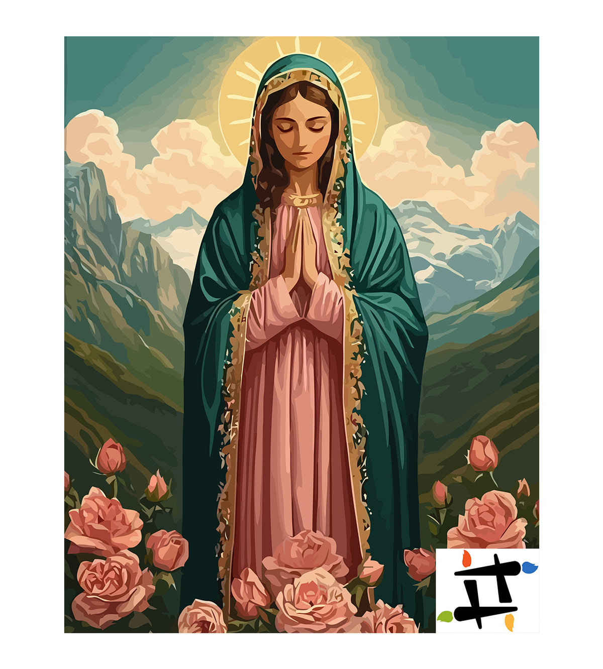 Pictura pe Numere – Fecioara Maria 6240