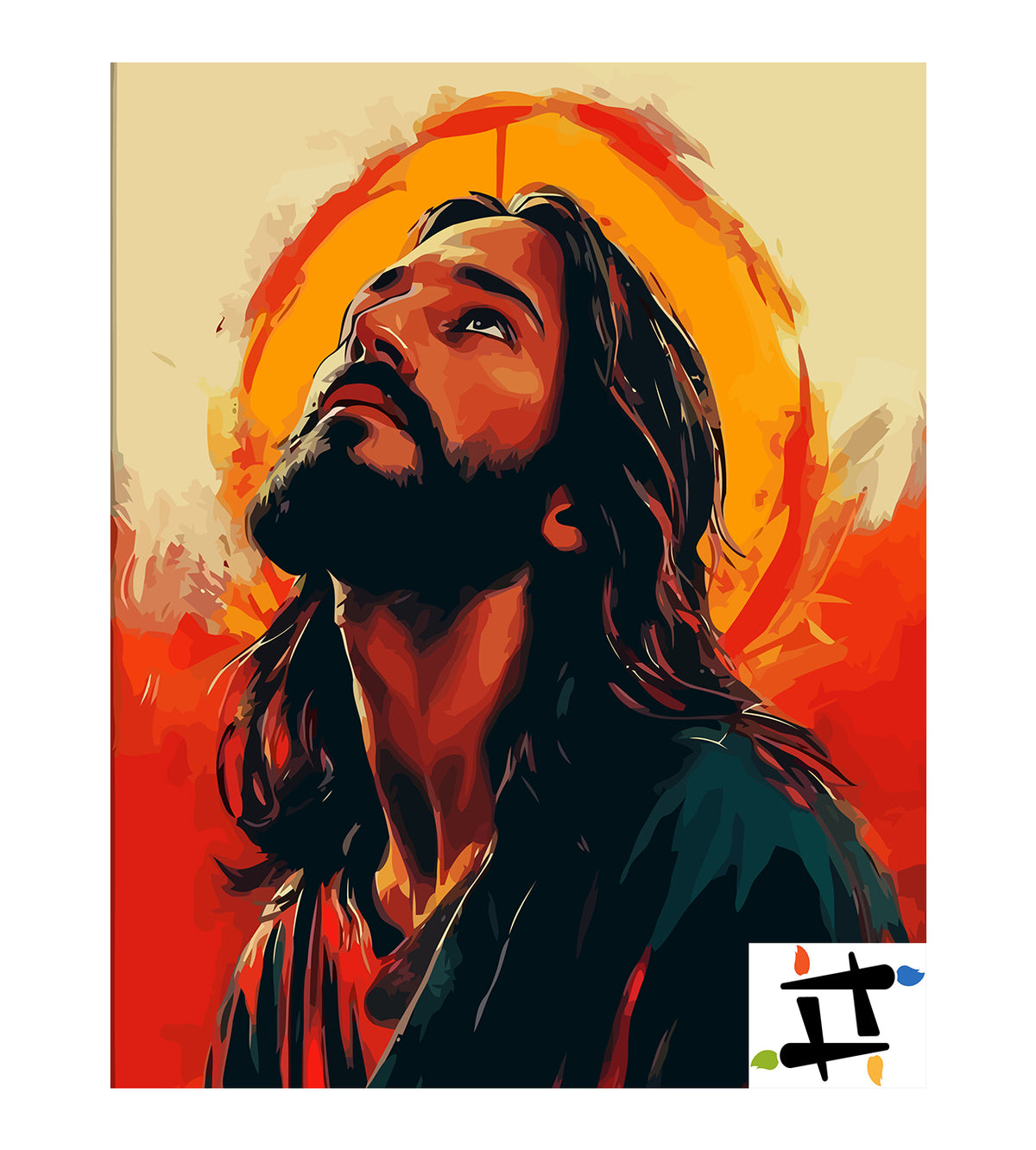 Pictura pe Numere – Isus Hristos 6249