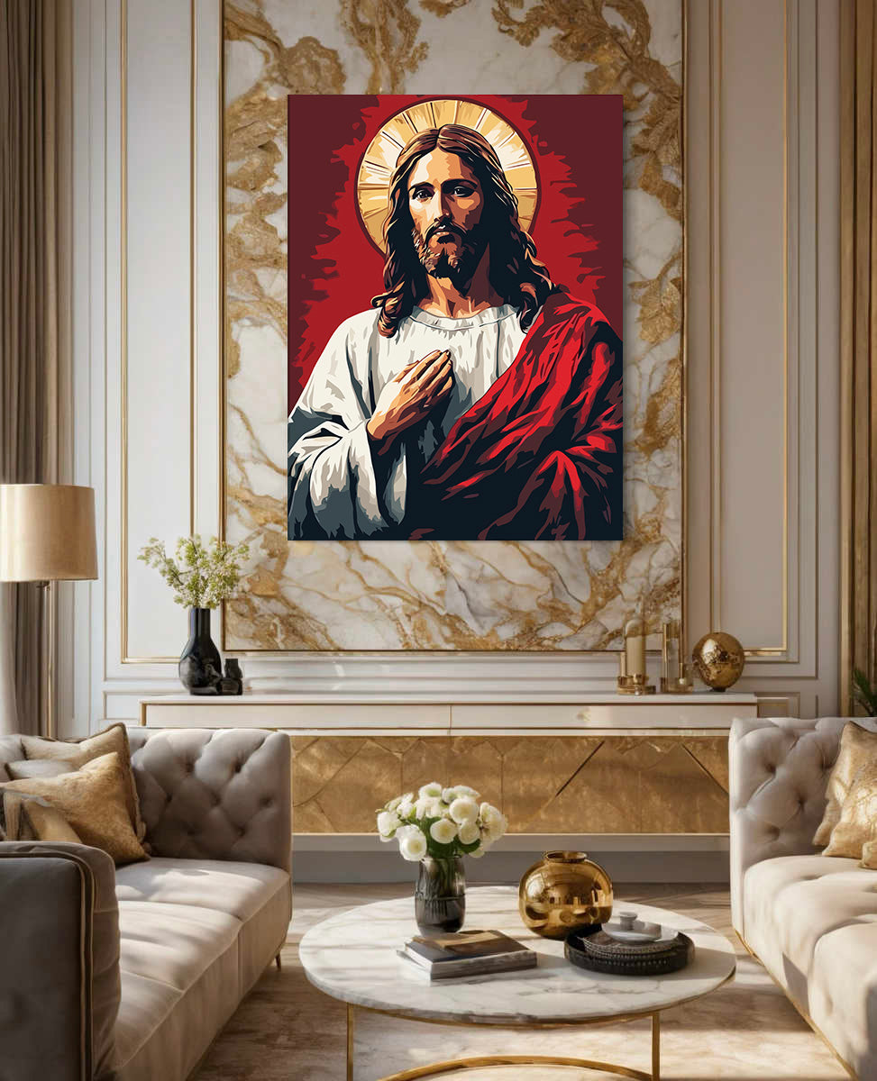 Pictura pe Numere – Isus Hristos 6251