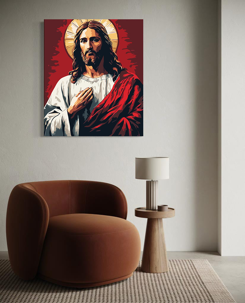 Pictura pe Numere – Isus Hristos 6251