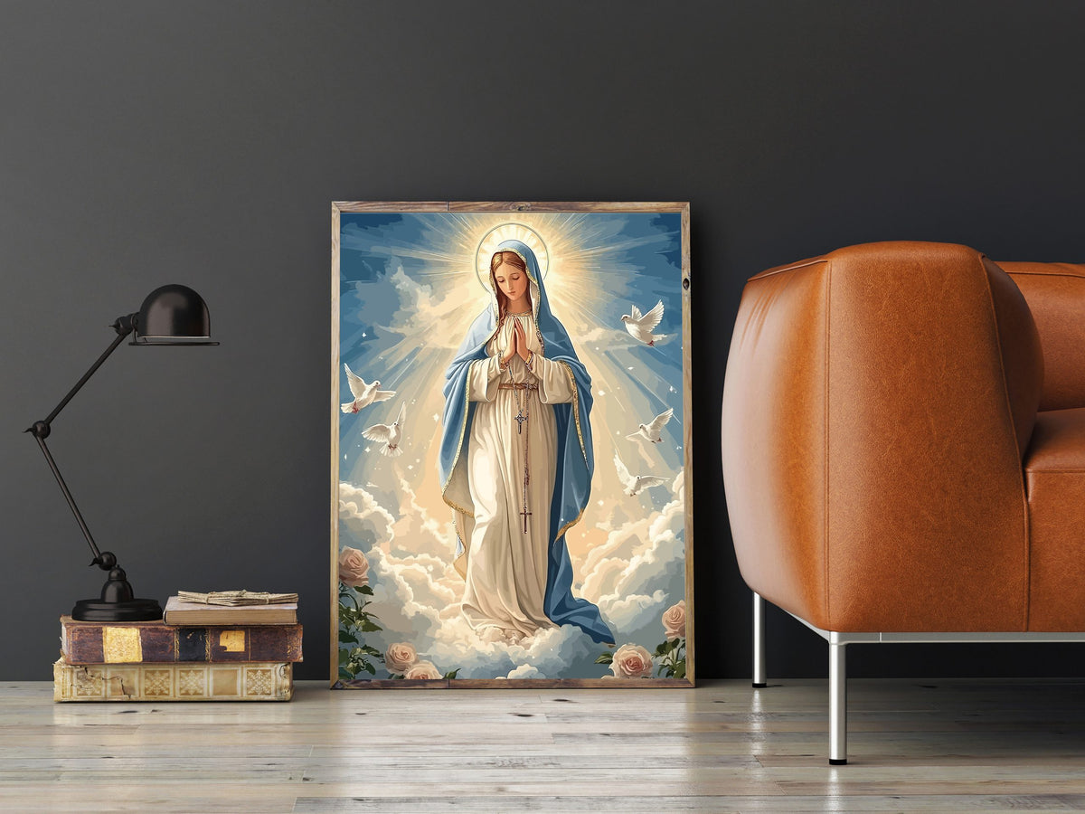 Pictura pe Numere – Adormirea Maicii Domnului 6253