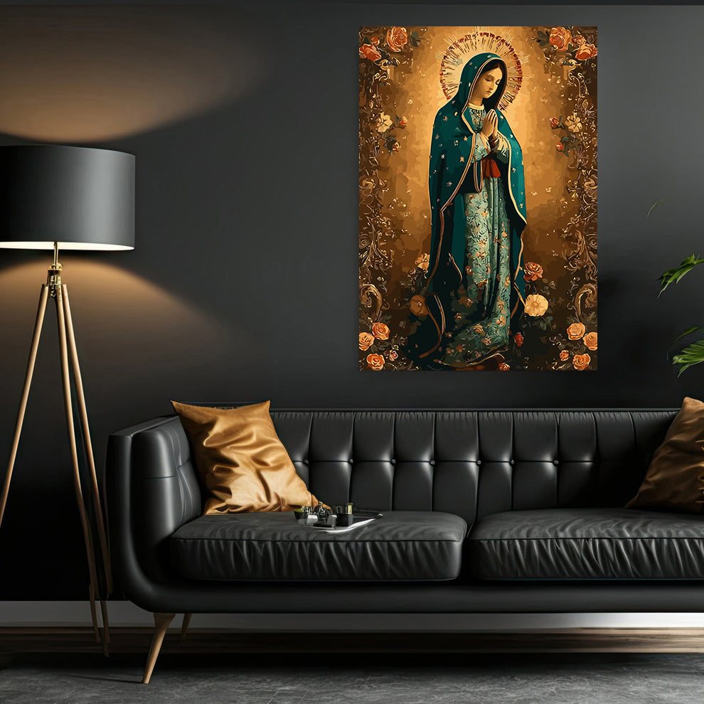 Pictura pe Numere – Sfanta Fecioara De Guadalupe 6256