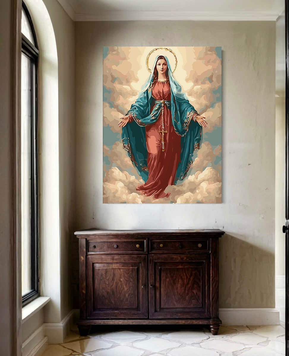 Pictura pe Numere – Fecioara Maria 6258
