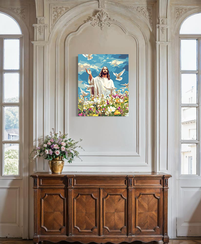 Pictura pe Numere – Botezul Domnului 6260