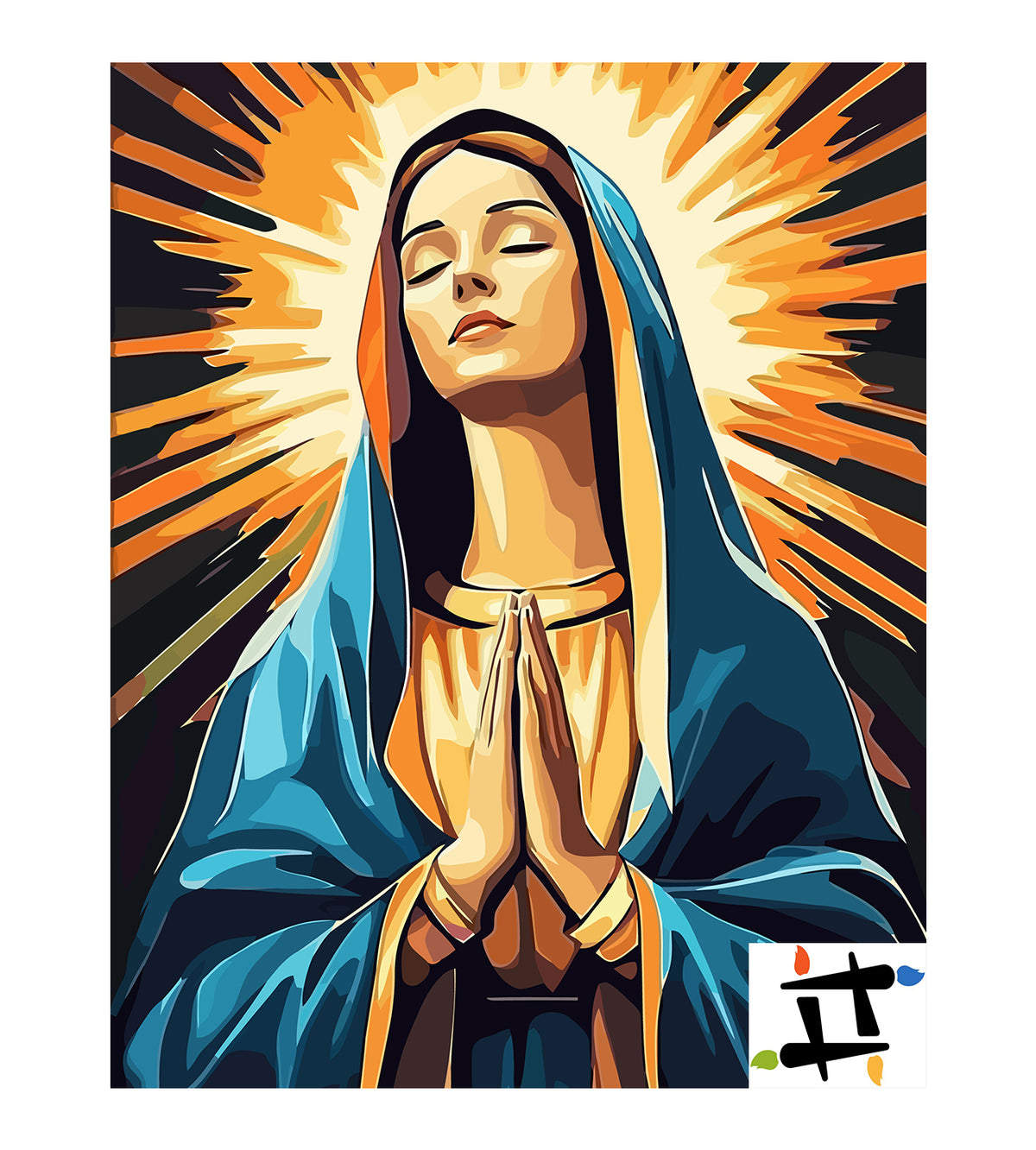 Pictura pe Numere – Fecioara Maria 6286