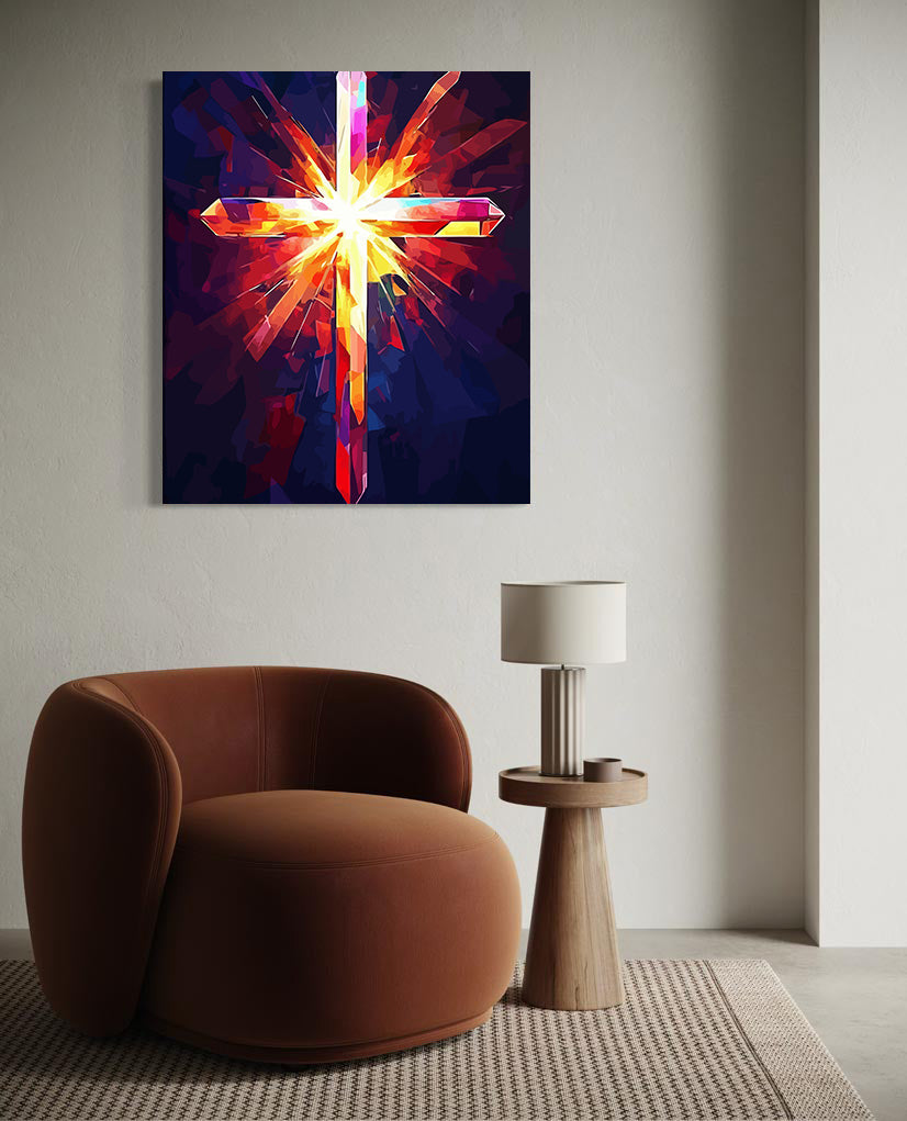 Pictura pe Numere – Cruce Crestina 6290