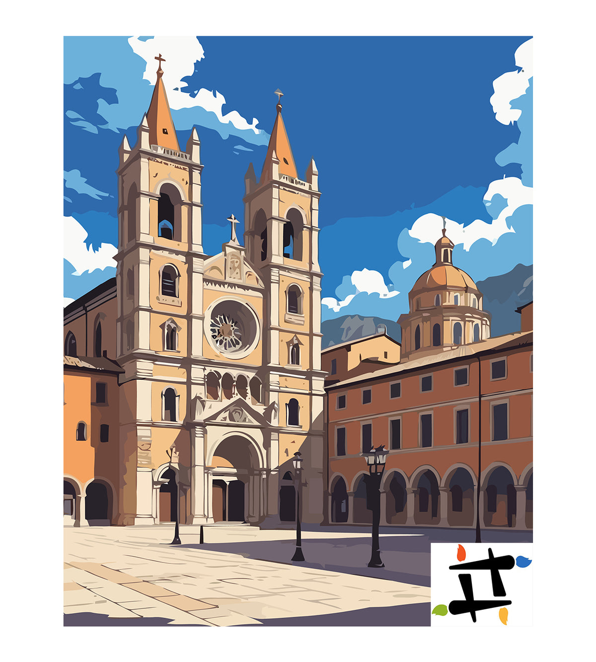 Pictura pe Numere – Catedrala Modena 6295