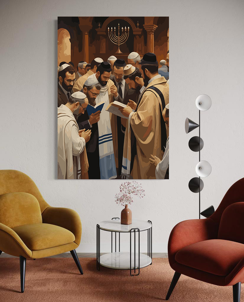 Pictura pe Numere – Ceremonia De Citire A Torei 6297