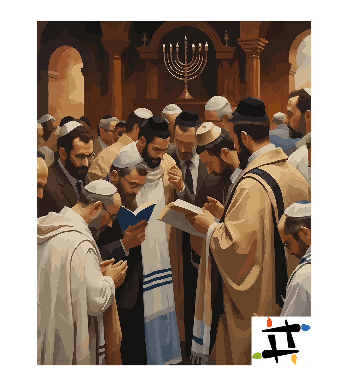 Pictura pe Numere – Ceremonia De Citire A Torei 6297