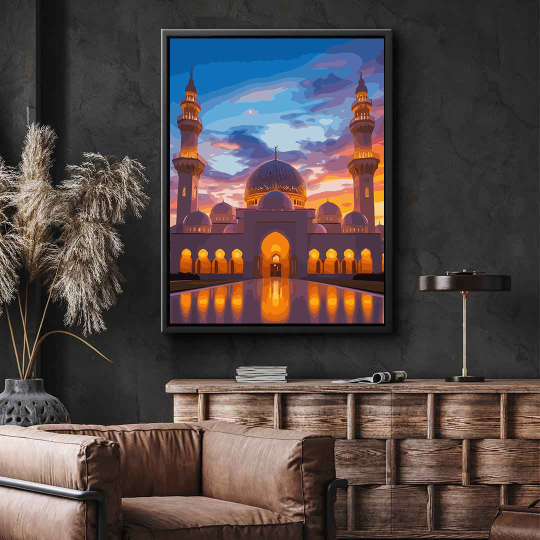 Pictura pe Numere – Marea Moschee Sheikh Zayed 6310