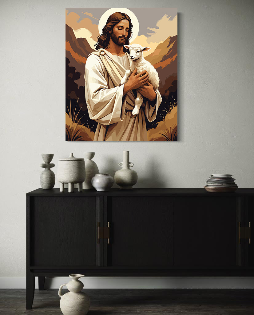 Pictura pe Numere – Bunul Pastor 6311