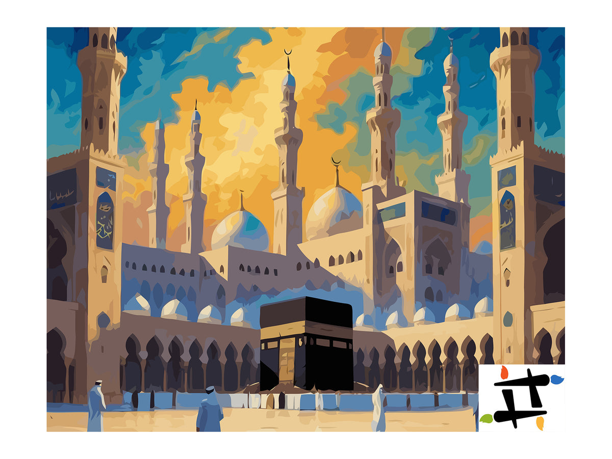 Pictura pe Numere – Marea Moschee Din Mecca 6315