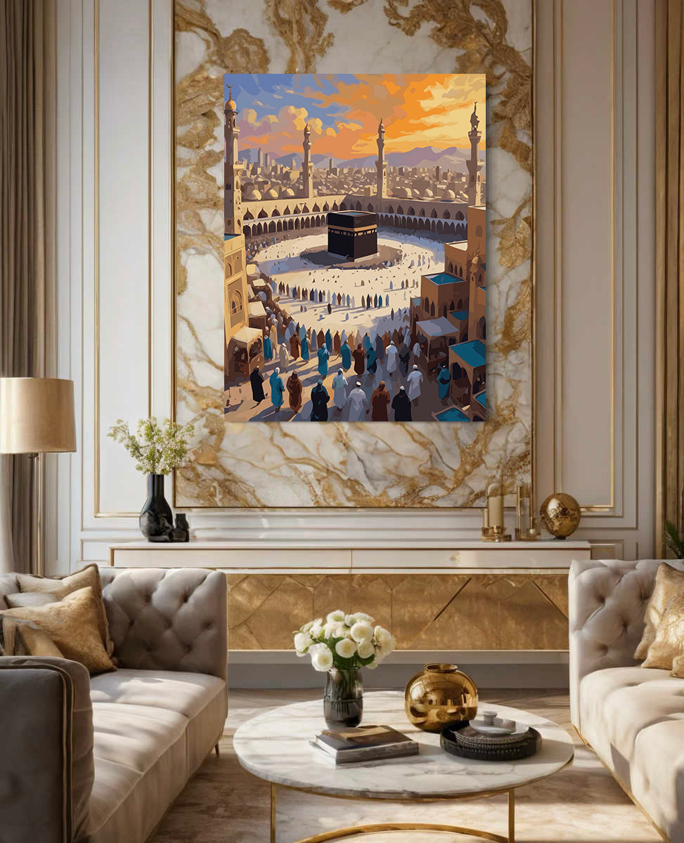 Pictura pe Numere – Marea Moschee Din Mecca 6320