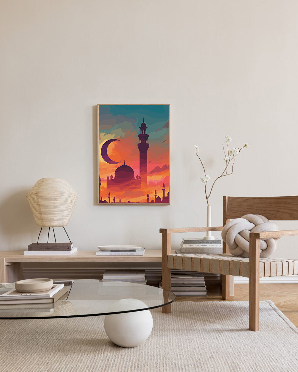 Pictura pe Numere – Moschee La Apus 6324