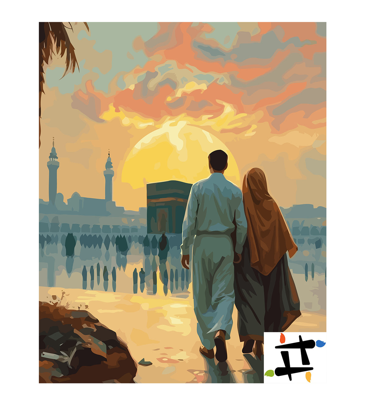 Pictura pe Numere – Calatoria La Kaaba 6326