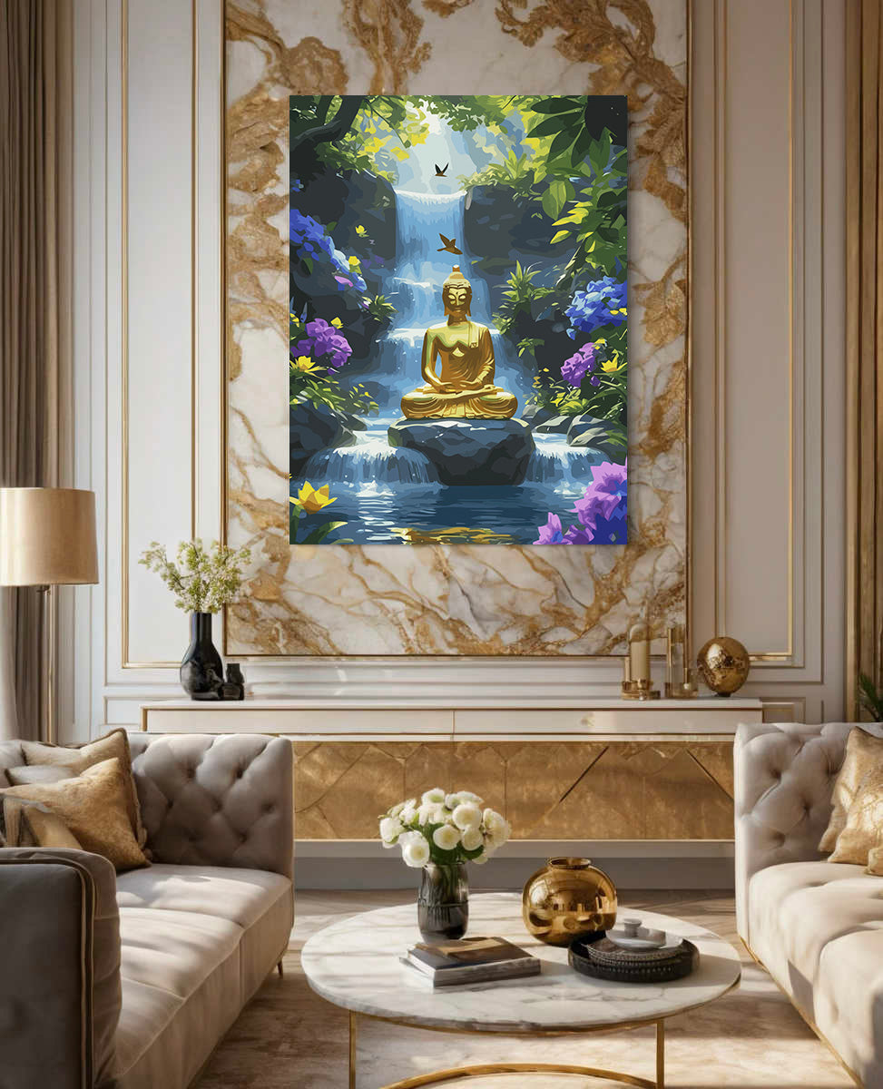 Pictura pe Numere – Buddha in Meditatie 6334