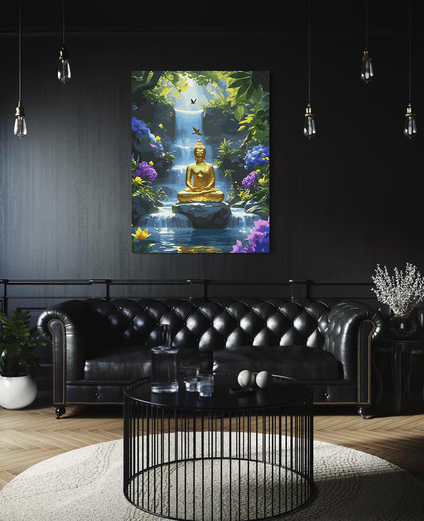 Pictura pe Numere – Buddha in Meditatie 6334