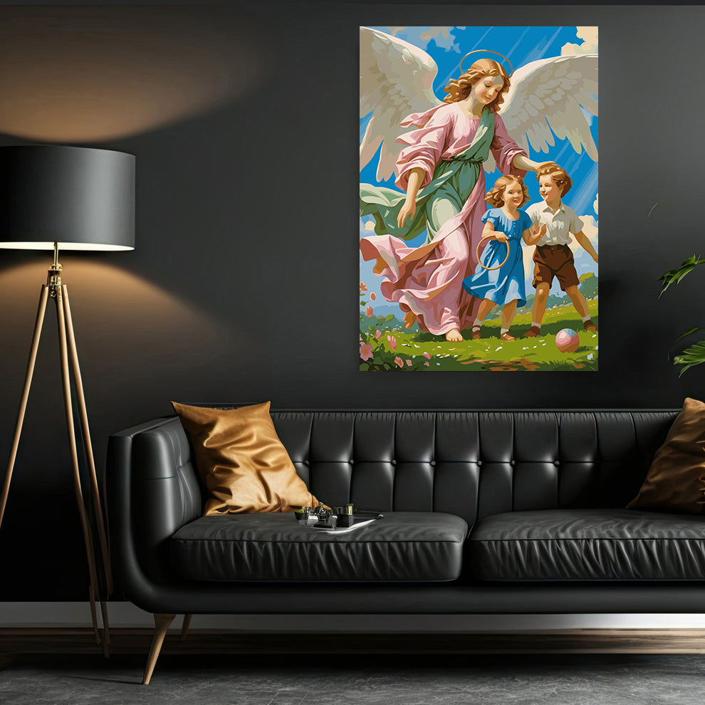 Pictura pe Numere – ingerul Pazitor 6335