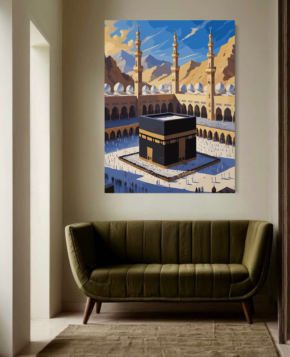Pictura pe Numere – Marea Moschee Din Mecca 6337