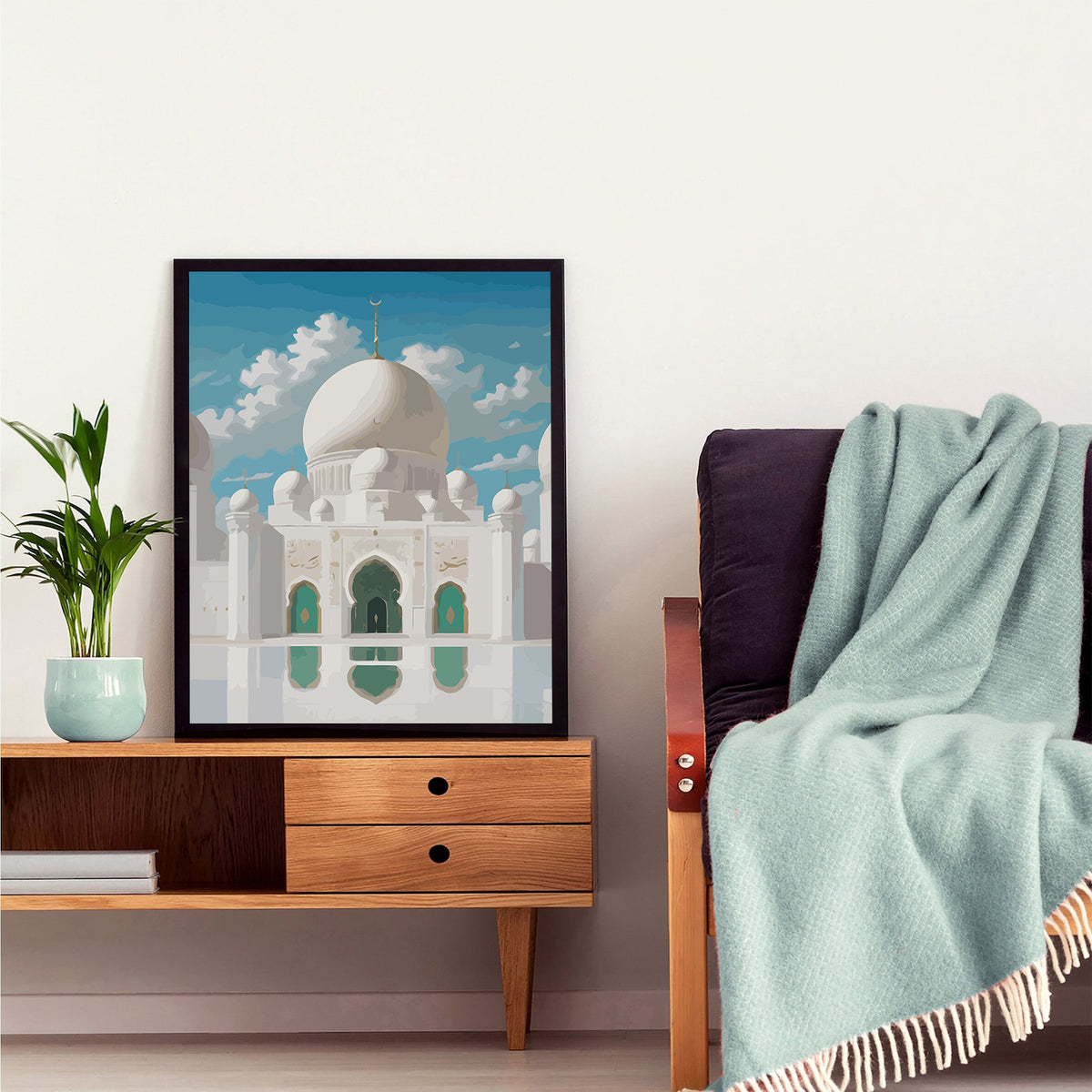 Pictura pe Numere – Marea Moschee Sheikh Zayed 6341
