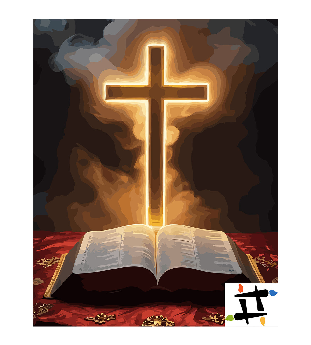 Pictura pe Numere – Lumina Crucii 6342